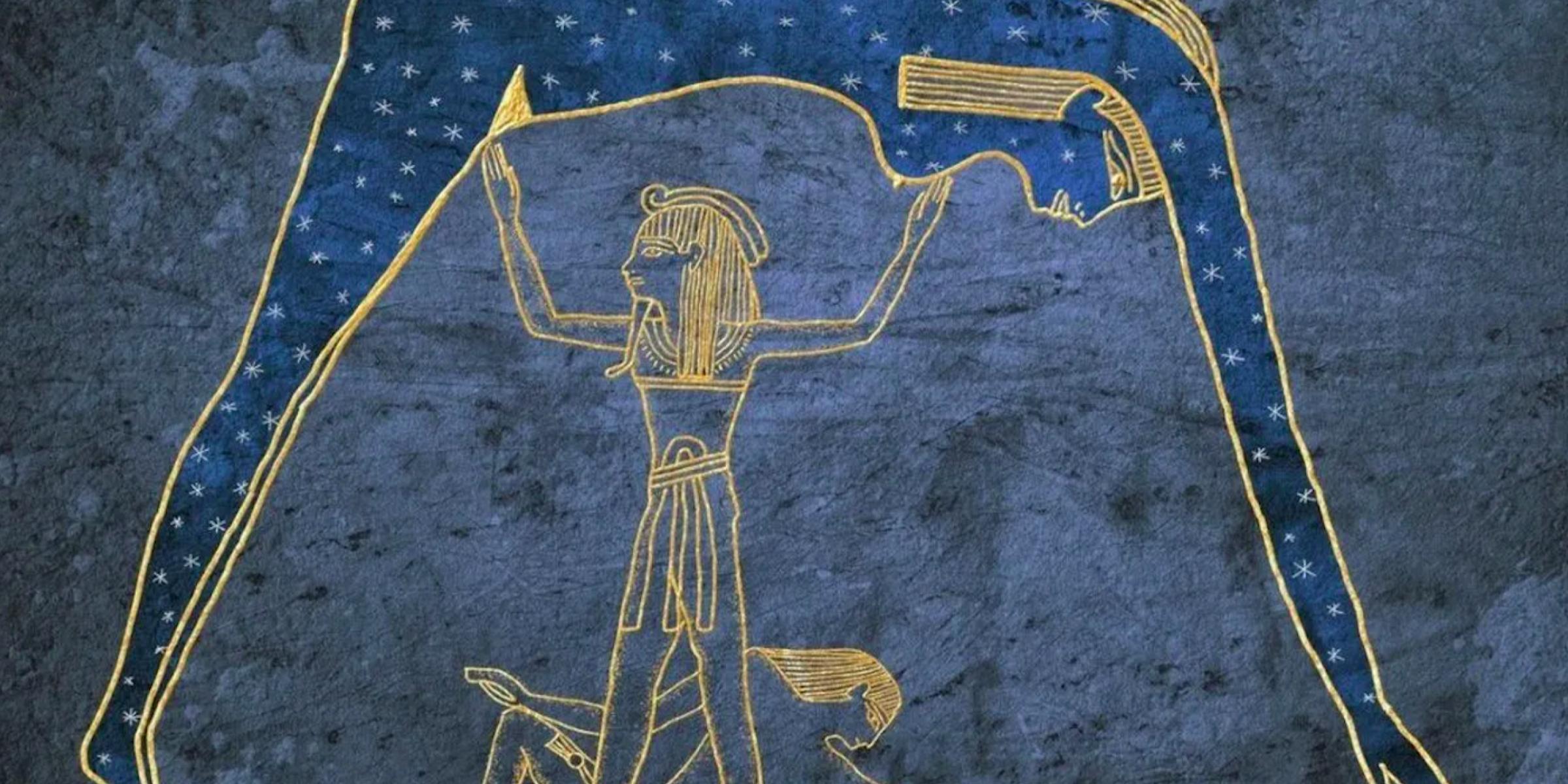 Under the Starry Cloak of Egyptian Goddess Nut